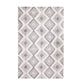 Talluah Hand-Tufted Cotton/Wool Textured Geometric Farmhouse Area Rug FredCo
