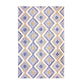 Talluah Hand-Tufted Cotton/Wool Textured Geometric Farmhouse Area Rug FredCo