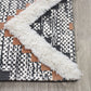 Talluah Hand-Tufted Cotton/Wool Textured Geometric Farmhouse Area Rug FredCo