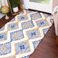 Talluah Hand-Tufted Cotton/Wool Textured Geometric Farmhouse Area Rug FredCo