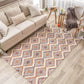 Talluah Hand-Tufted Cotton/Wool Textured Geometric Farmhouse Area Rug FredCo