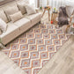 Talluah Hand-Tufted Cotton/Wool Textured Geometric Farmhouse Area Rug FredCo