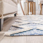 Talluah Hand-Tufted Cotton/Wool Textured Geometric Farmhouse Area Rug FredCo
