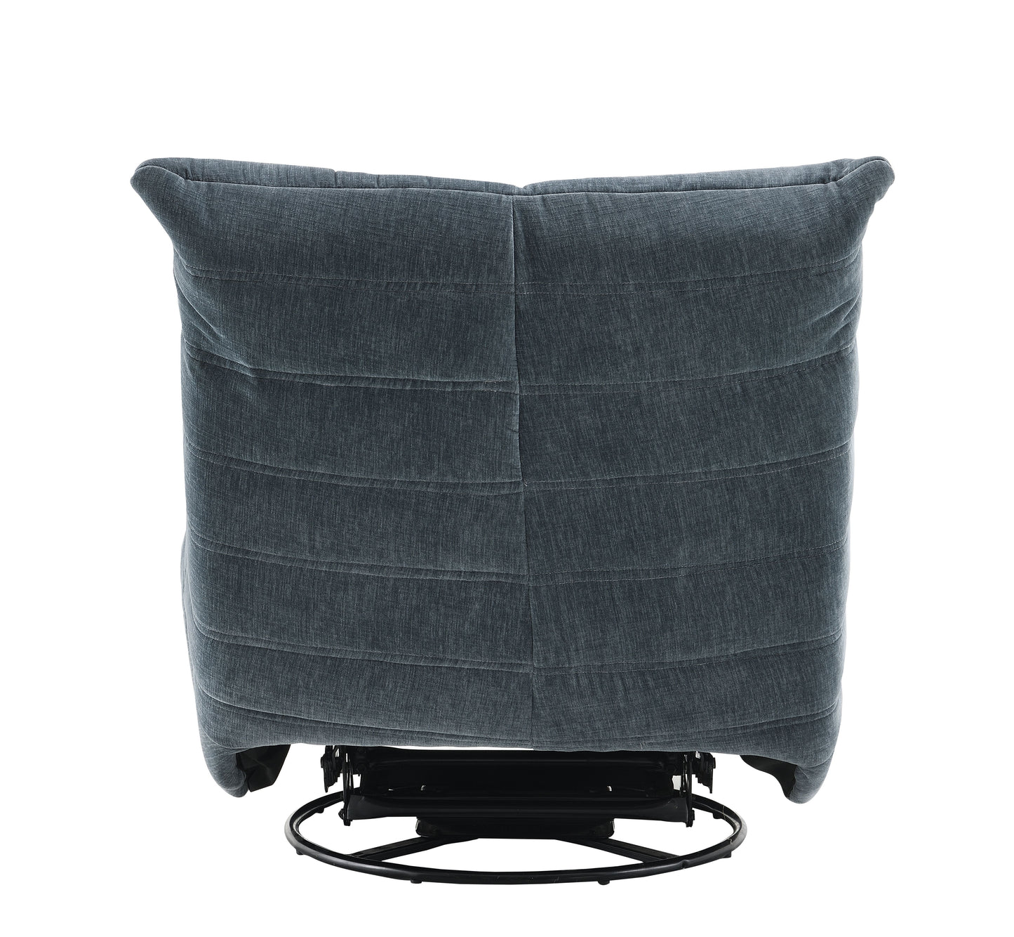 Talmon Shadow Chenille Glider Recliner with Swivel FredCo