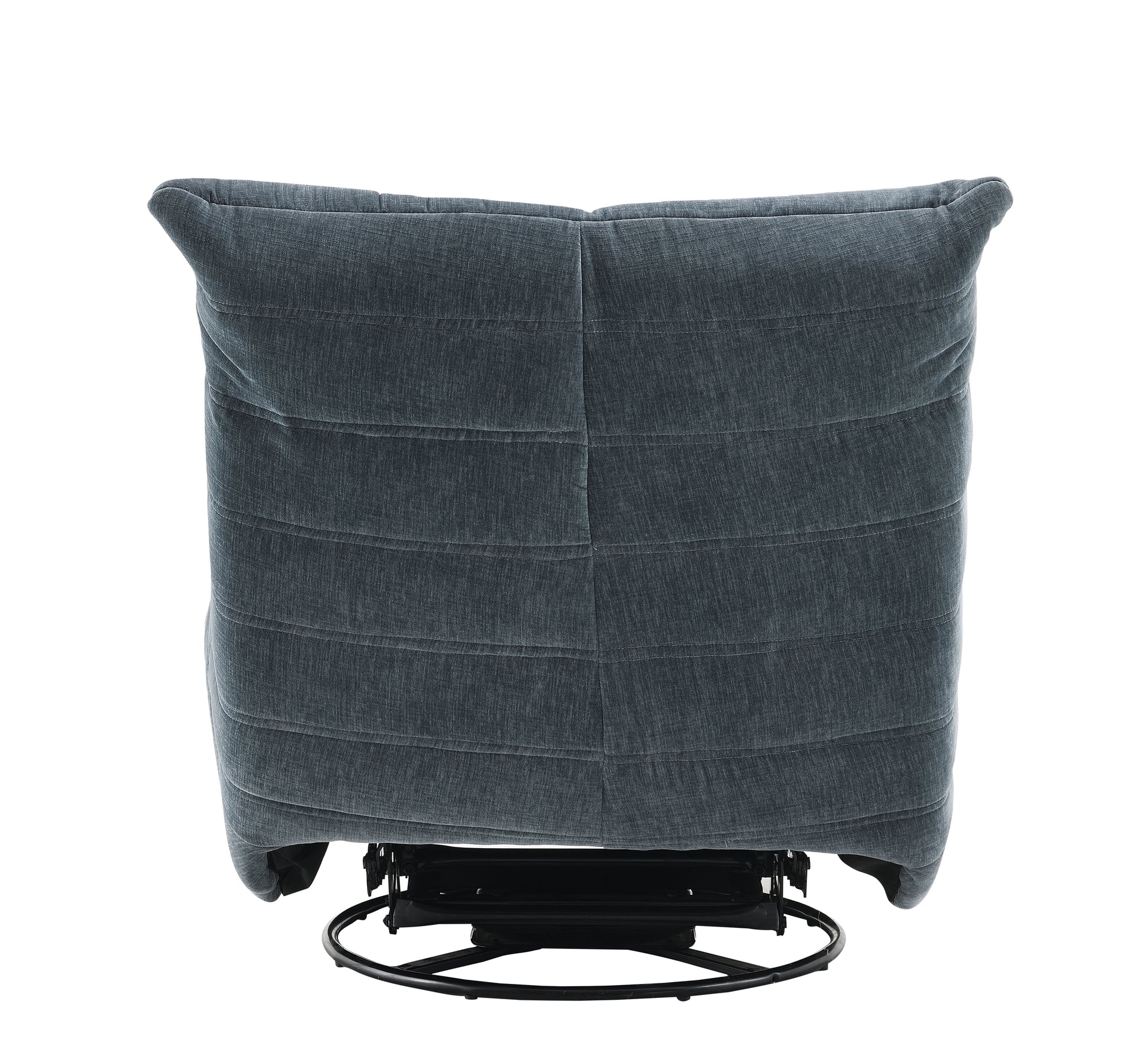 Talmon Shadow Chenille Glider Recliner with Swivel FredCo