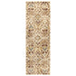 Tamara Mid-Century Contemporary Floral Damask Rug FredCo