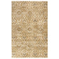 Tamara Mid-Century Contemporary Floral Damask Rug FredCo