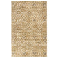 Tamara Mid-Century Contemporary Floral Damask Rug FredCo