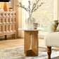 Tarin Acacia Wood and Marble Side Table by Modway EEI-7141 FredCo