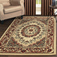 Tayana Vintage French Aubusson Floral 3-Piece Rug FredCo