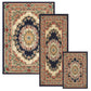 Tayana Vintage French Aubusson Floral 3-Piece Rug FredCo