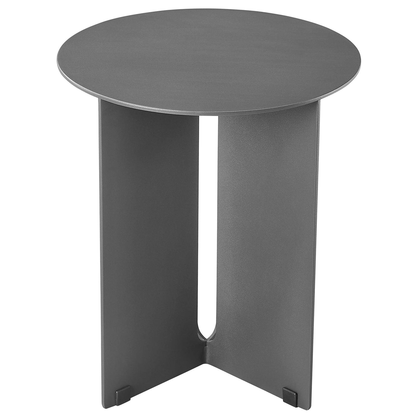 Tecton Outdoor Patio Aluminum Side Table by Modway FredCo