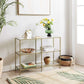 Tempered Glass Sofa Table FredCo