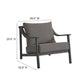 Terrace 4-Piece Outdoor Patio Aluminum Furniture Set by Modway FredCo