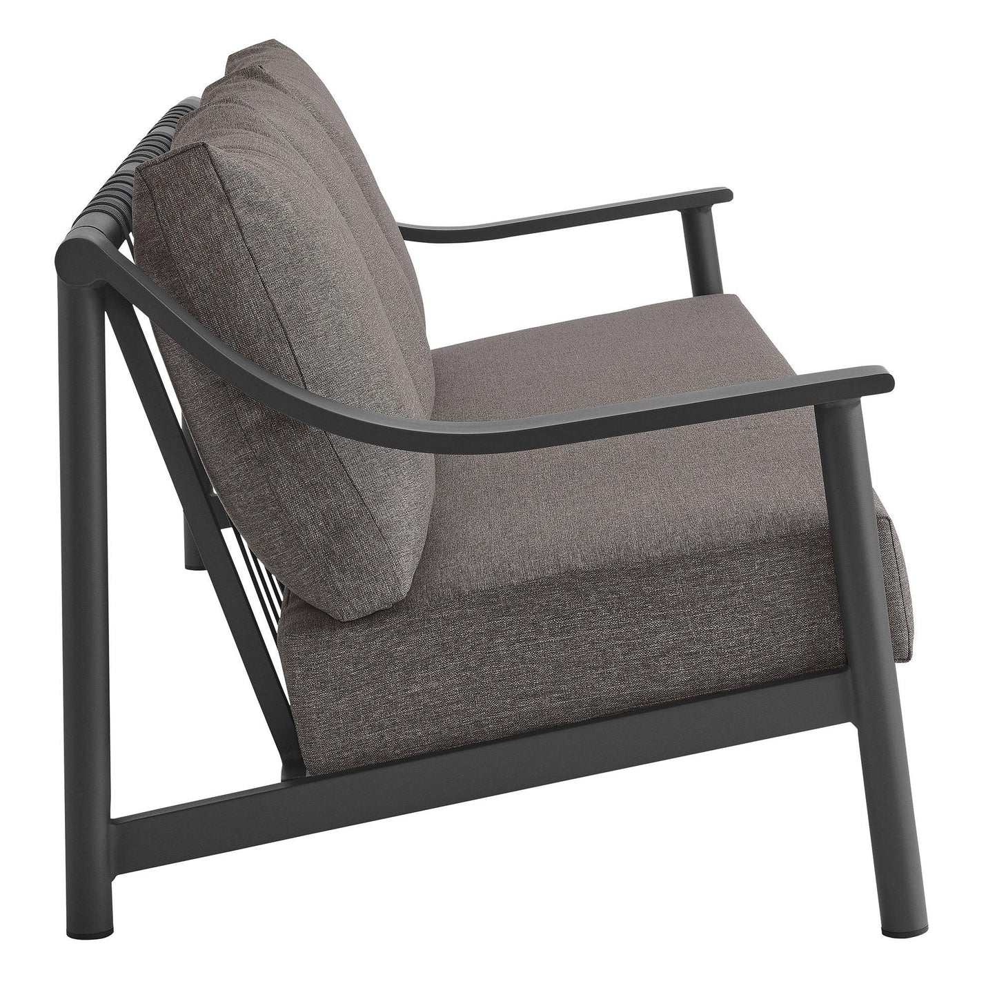 Terrace 4-Piece Outdoor Patio Aluminum Furniture Set by Modway FredCo