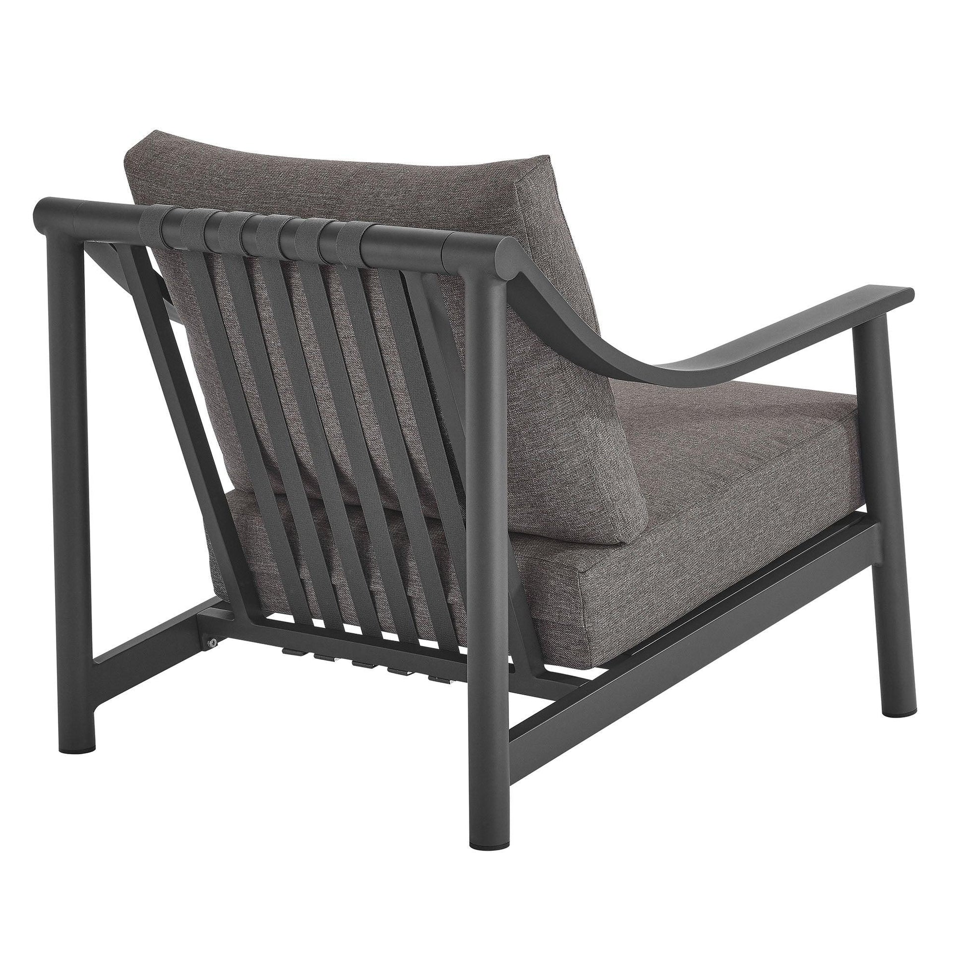 Terrace Outdoor Patio Aluminum Accent Armchair by Modway FredCo