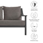Terrace Outdoor Patio Aluminum Sofa by Modway FredCo