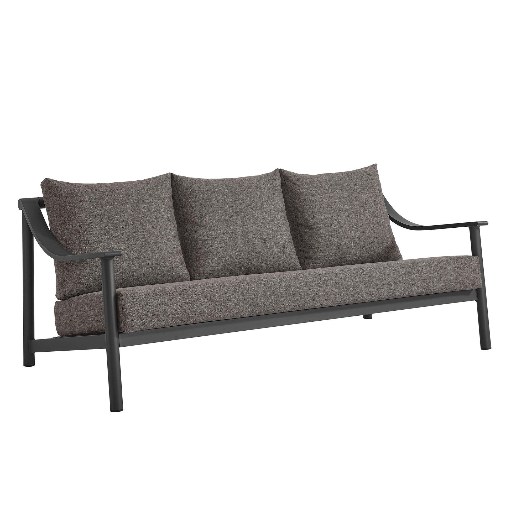 Terrace Outdoor Patio Aluminum Sofa by Modway FredCo