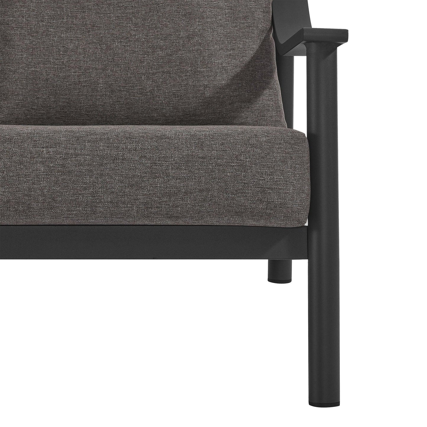 Terrace Outdoor Patio Aluminum Sofa by Modway FredCo