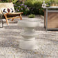 Terza Indoor - Outdoor Patio Concrete Side Table by Modway EEI-7090 FredCo
