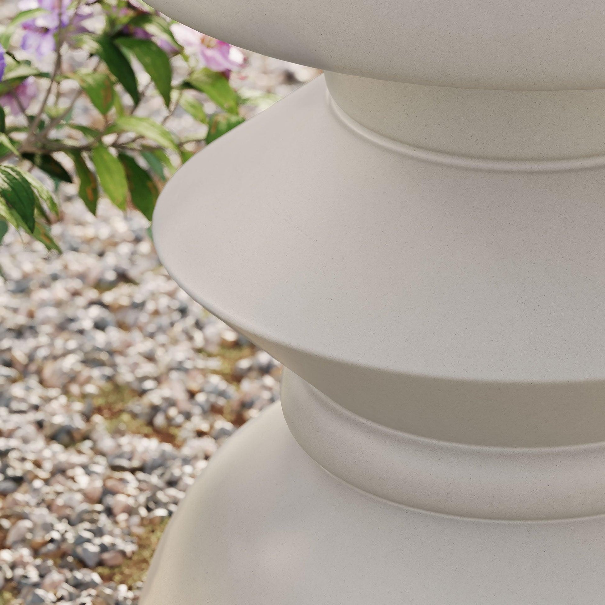 Terza Indoor - Outdoor Patio Concrete Side Table by Modway EEI-7090 FredCo