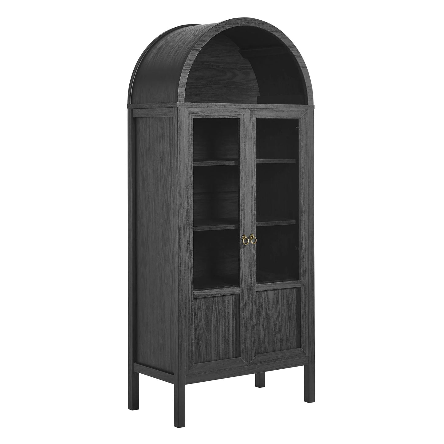 Tessa Tall Arched Storage Display Cabinet by Modway EEI-6638 FredCo