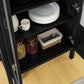 Tessa Tall Arched Storage Display Cabinet by Modway EEI-6638 FredCo