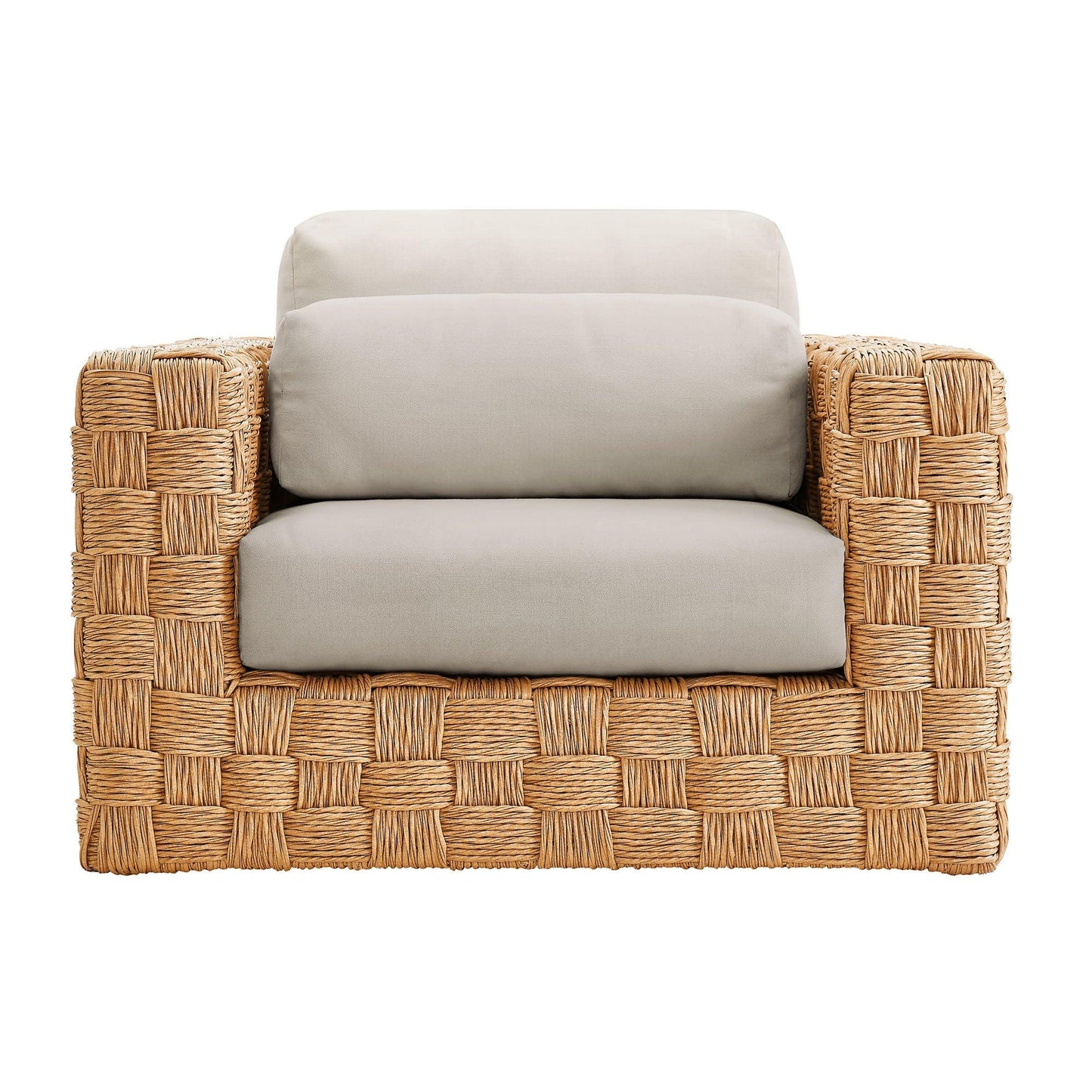 Thames 4-Piece Outdoor Patio Wicker Outdoor Patio Rattan Furniture Set by Modway FredCo