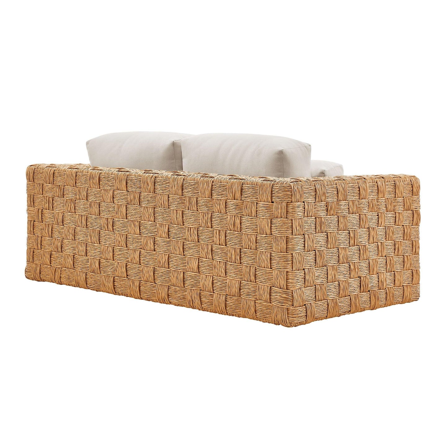 Thames Outdoor Patio Wicker Outdoor Patio Rattan Loveseat by Modway FredCo