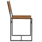 Thatcher Leather and Metal Dining Chair by Modway EEI-7196 FredCo