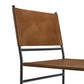 Thatcher Leather and Metal Dining Chair by Modway EEI-7196 FredCo
