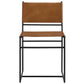 Thatcher Leather and Metal Dining Chair by Modway EEI-7196 FredCo