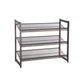 Tier Adjustable Shoe Rack FredCo
