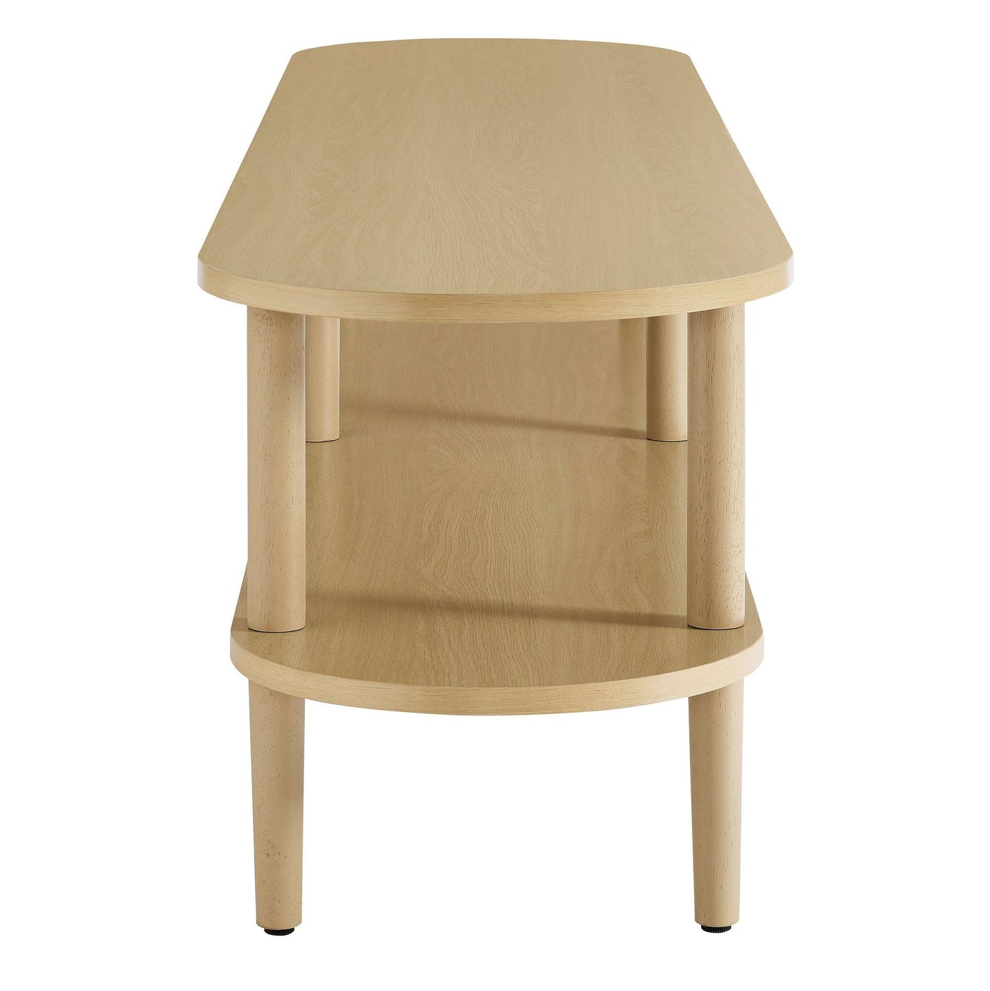 Torus Oval Wood TV Stand by Modway FredCo