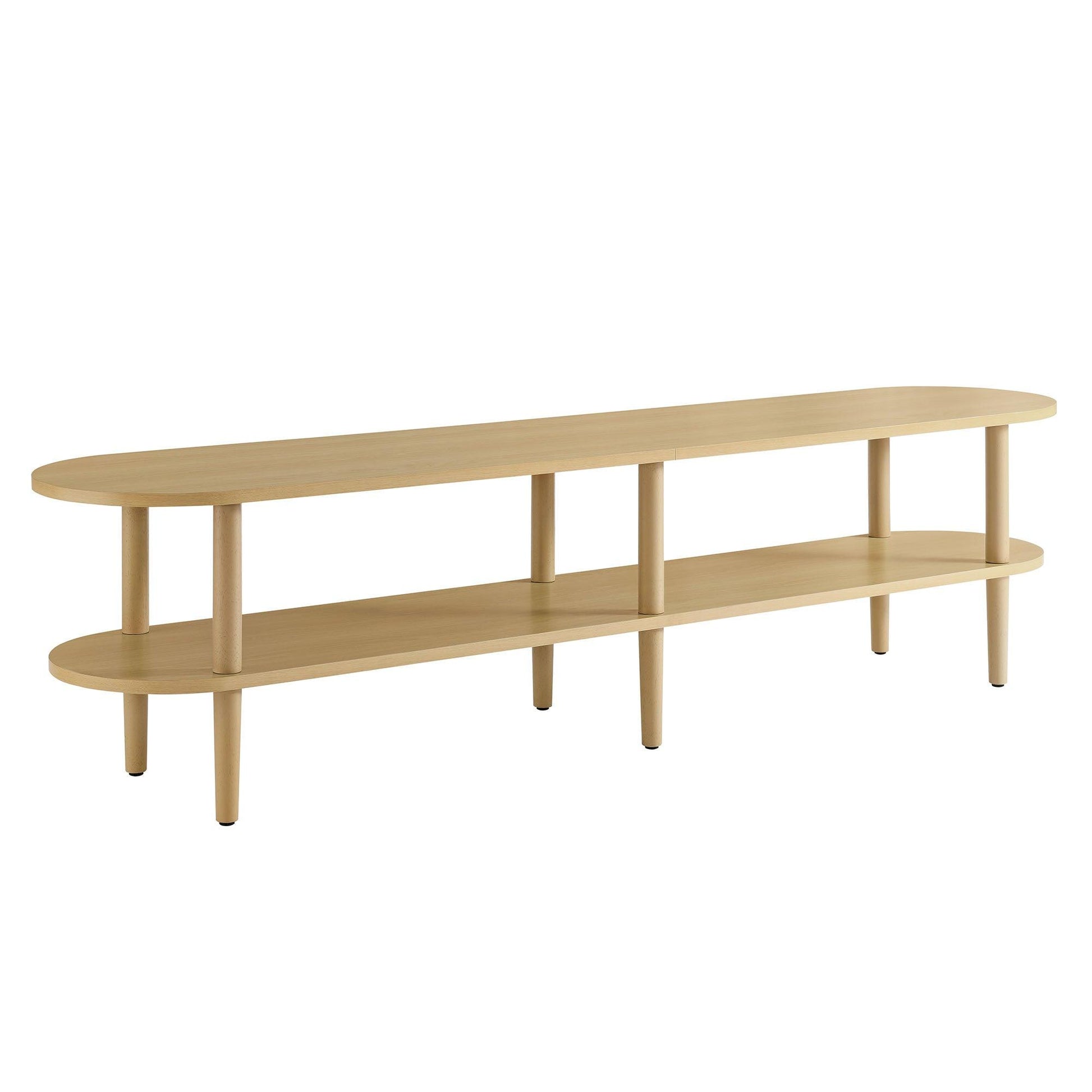Torus Oval Wood TV Stand by Modway FredCo