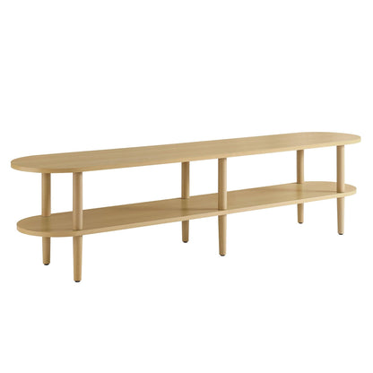 Torus Oval Wood TV Stand by Modway FredCo