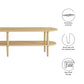 Torus Oval Wood TV Stand by Modway FredCo