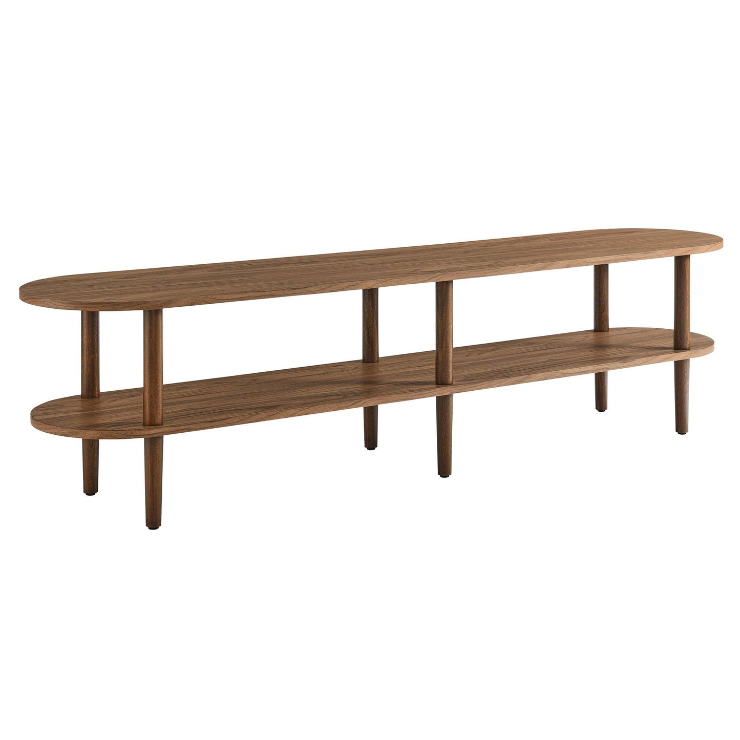 Torus Oval Wood TV Stand by Modway FredCo
