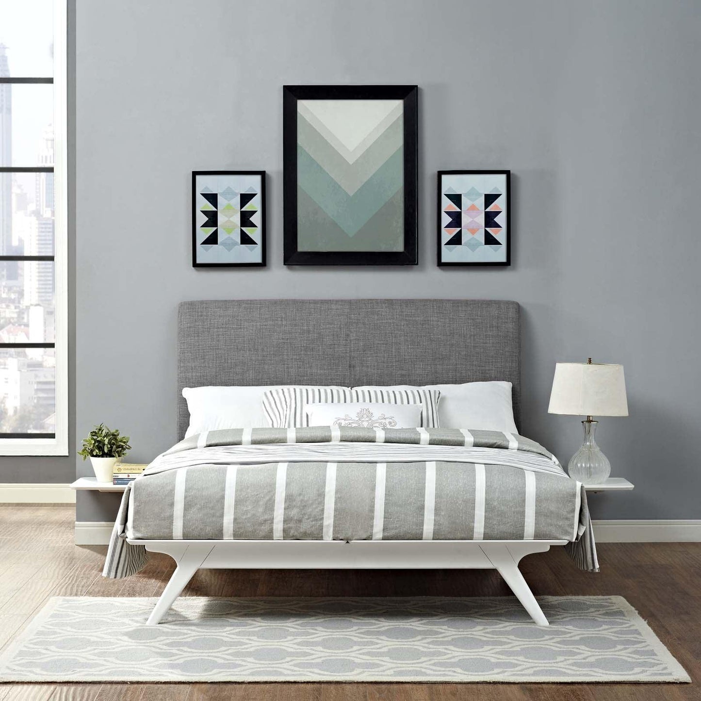 Tracy 3 Piece Full Bedroom Set, MOD-5785 FredCo