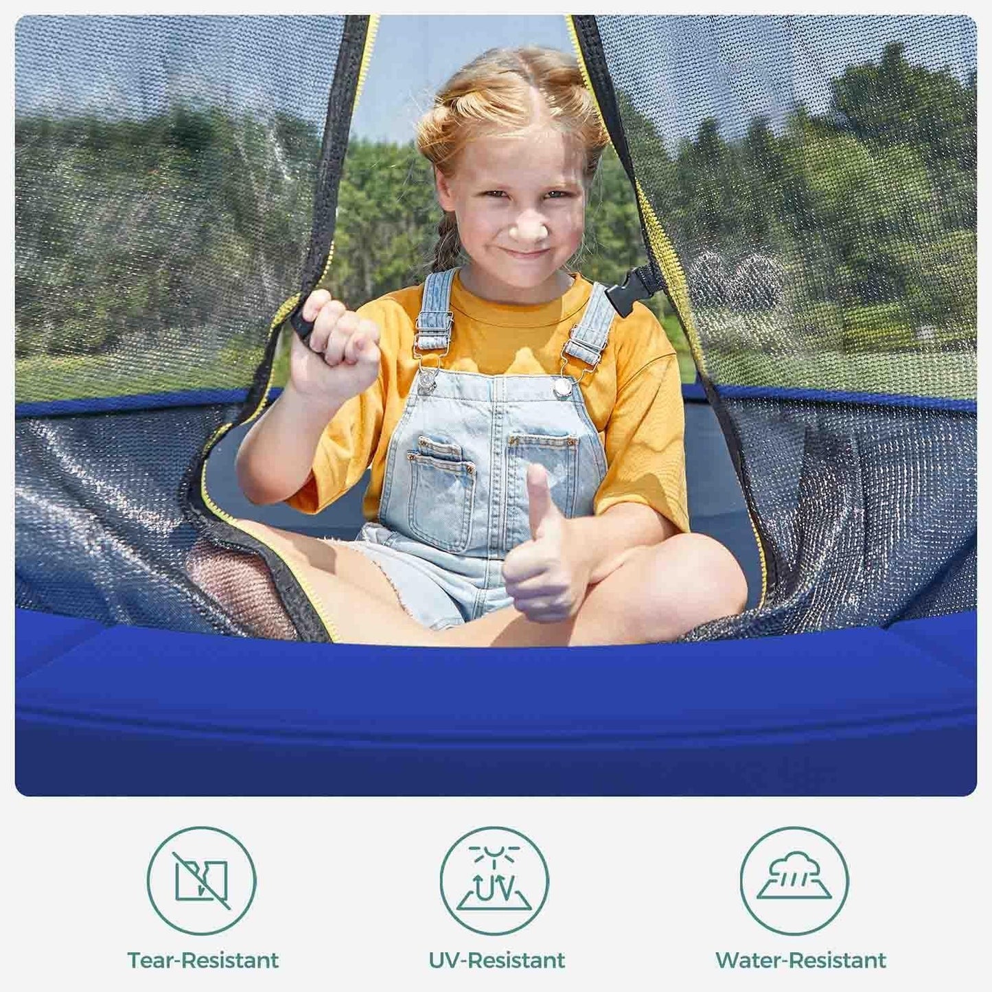 Trampoline Pad Cobalt Blue FredCo