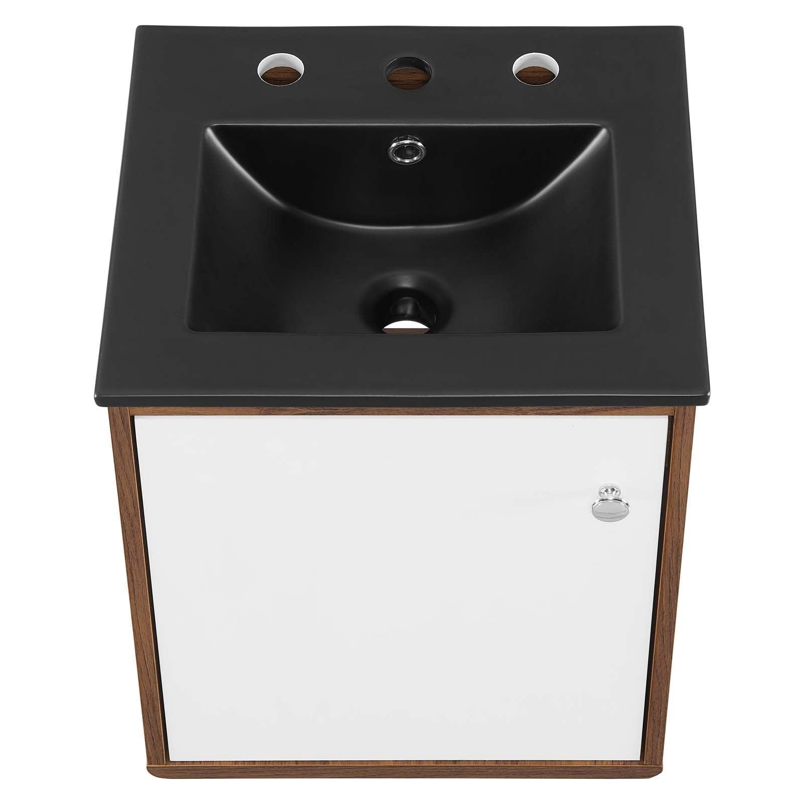 Transmit 18" Wall-Mount Bathroom Vanity, EEI-5388 FredCo