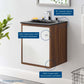 Transmit 18" Wall-Mount Bathroom Vanity, EEI-5388 FredCo