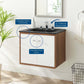 Transmit 24" Wall-Mount Bathroom Vanity, EEI-5362 FredCo