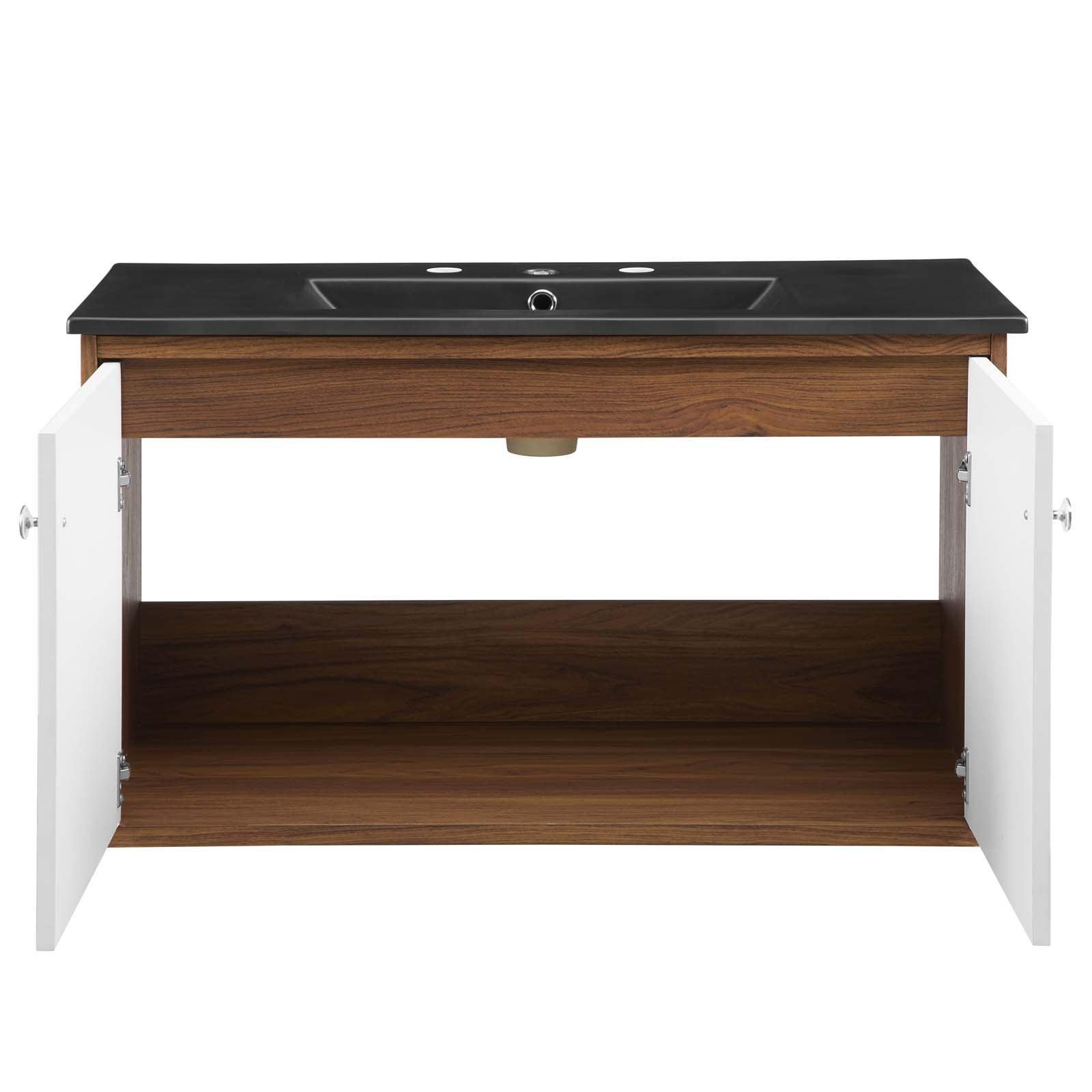 Transmit 36" Wall-Mount Bathroom Vanity, EEI-5393 FredCo