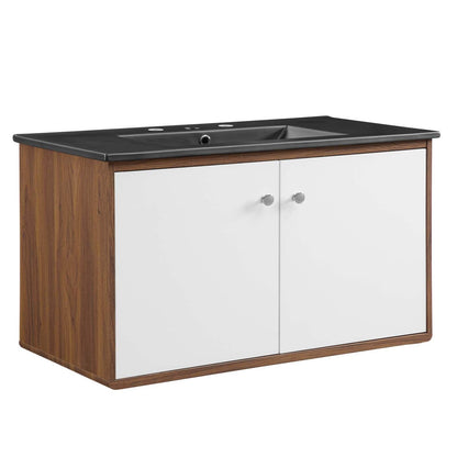 Transmit 36" Wall-Mount Bathroom Vanity, EEI-5393 FredCo
