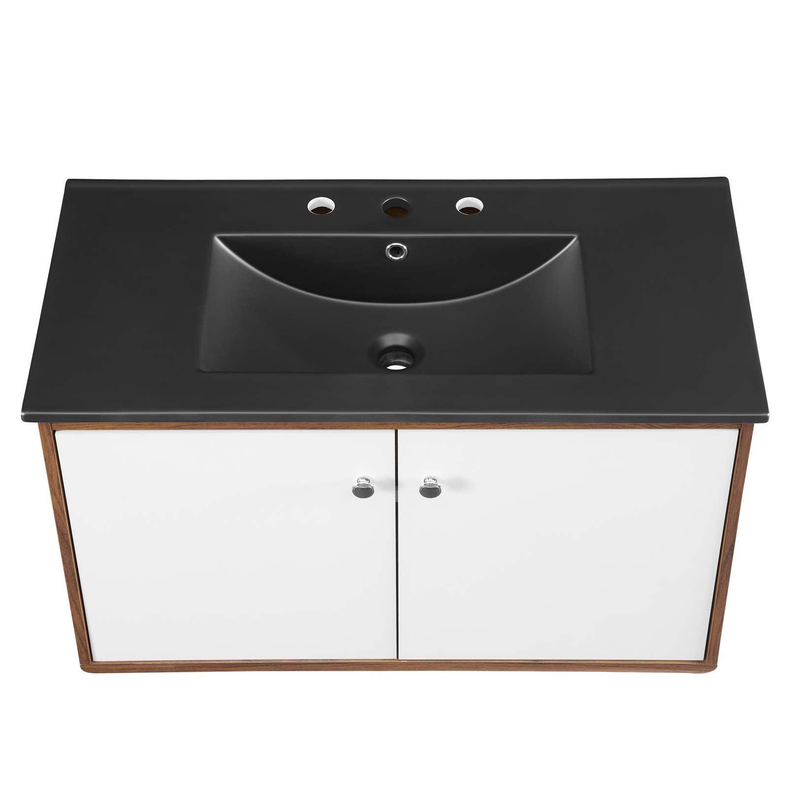 Transmit 36" Wall-Mount Bathroom Vanity, EEI-5393 FredCo
