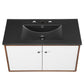 Transmit 36" Wall-Mount Bathroom Vanity, EEI-5393 FredCo