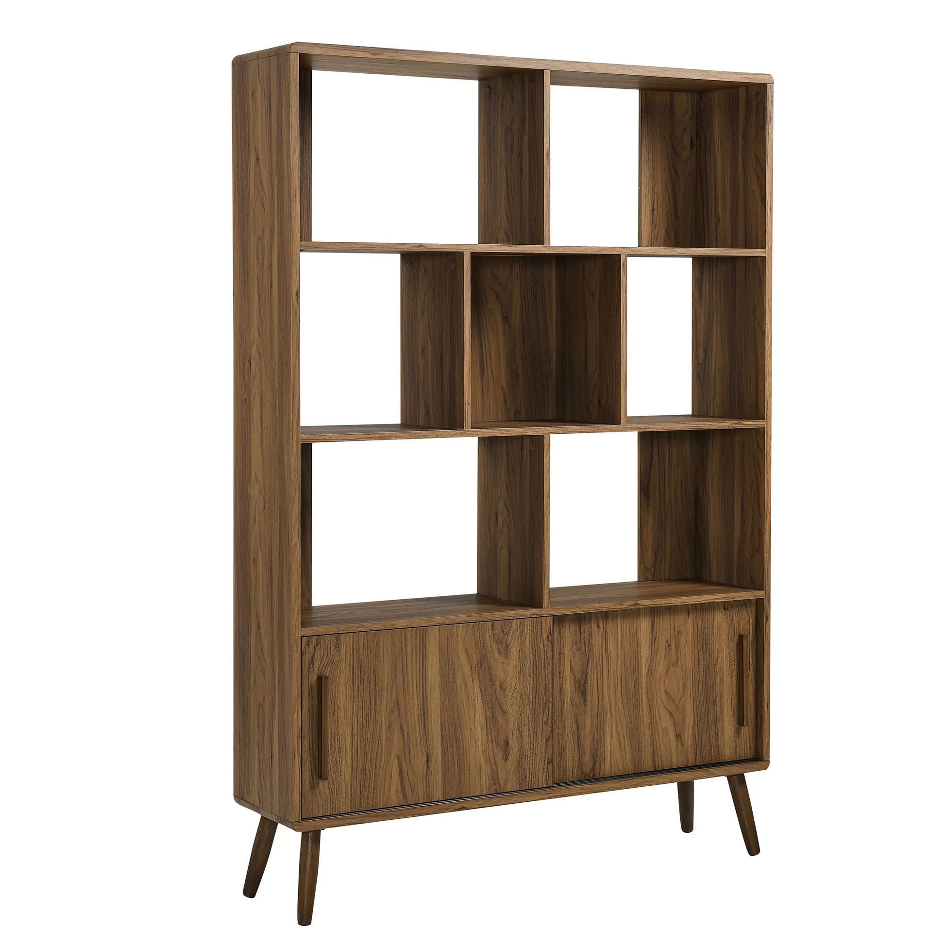 Transmit 45" Bookcase with Sliding Doors by Modway EEI-7193 FredCo