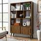 Transmit 45" Bookcase with Sliding Doors by Modway EEI-7193 FredCo