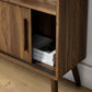 Transmit 45" Bookcase with Sliding Doors by Modway EEI-7193 FredCo